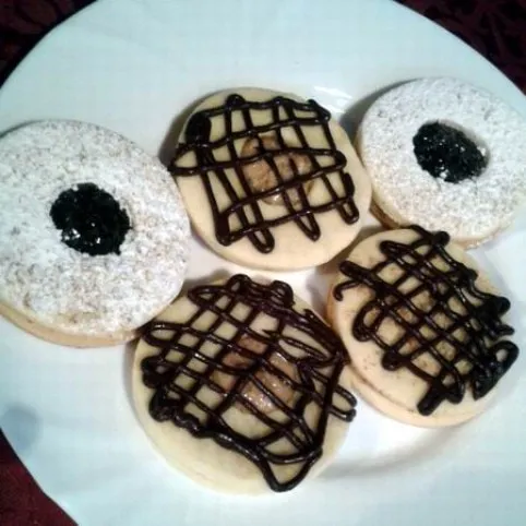 Diókrémes linzerkarika recept
