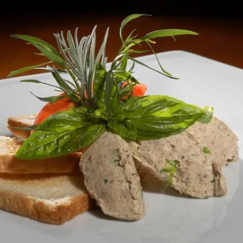 Zöldborsos kacsamájkrém recept