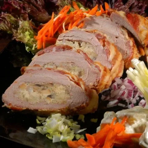 Töltött szűzpecsenye recept