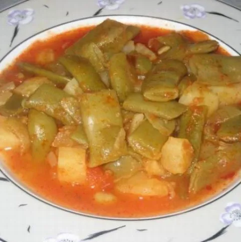 Olívás zöldbab recept