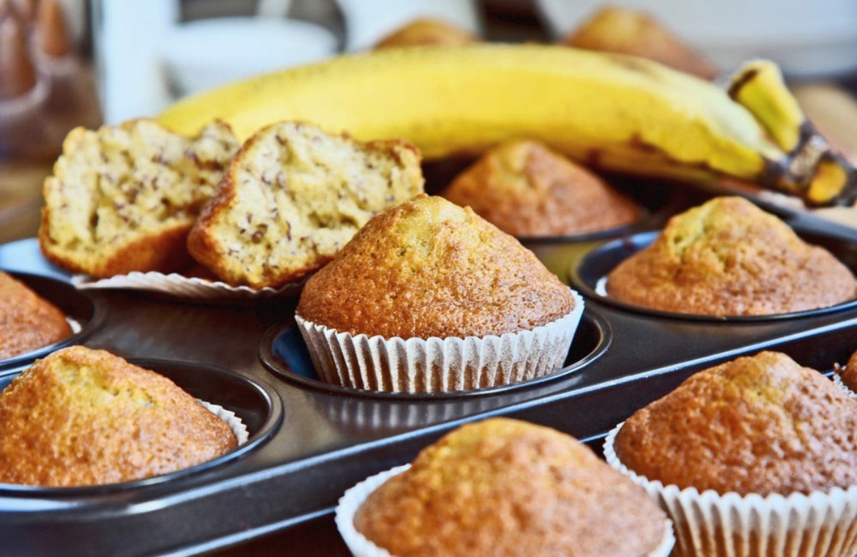 Banános muffin reggelire>>>