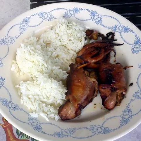 Csápjaival töltött tintahal  recept