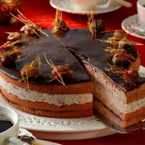 Duplán gesztenyés torta recept