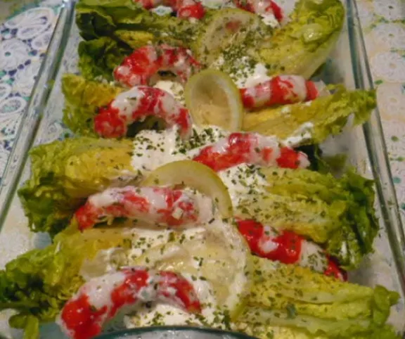 Joghurtos ráksaláta  recept