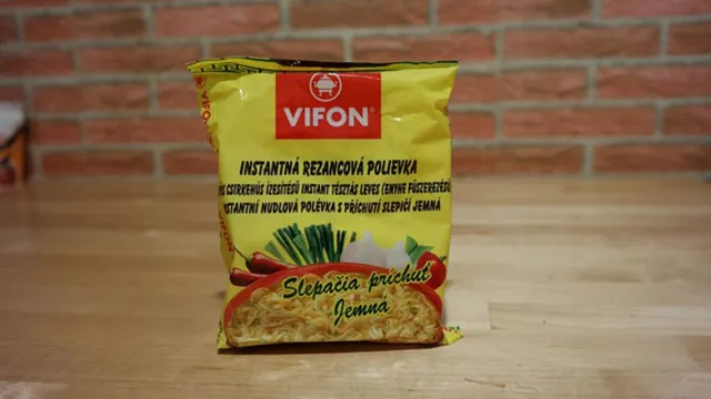 Vifon – csirkehús ízesítésű instant tésztás leves (enyhe fűszerezésű)