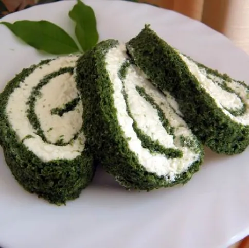 Parajtekercs túrókrémmel recept