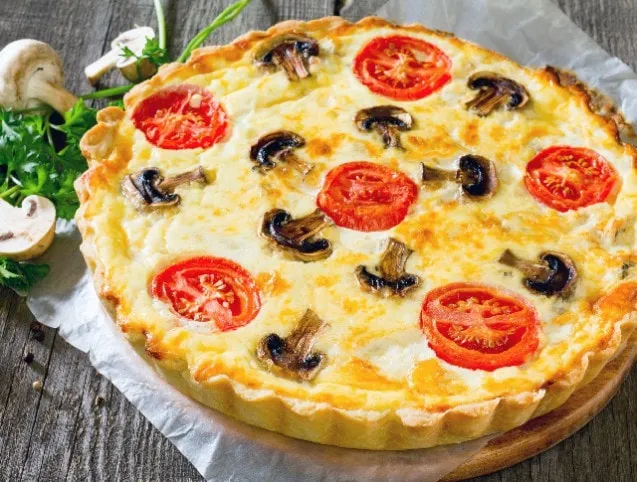 Sajtos-csirkés lepényke recept