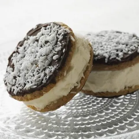 Csokis-vaníliás fagyiszendvics recept