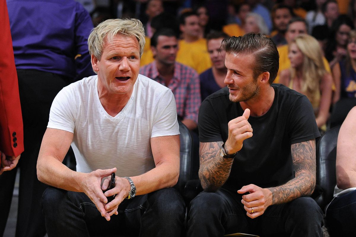 A sztárszakács, Gordon Ramsay (balra) Beckham egyik legjobb barátja /Fotó: Shutterstock