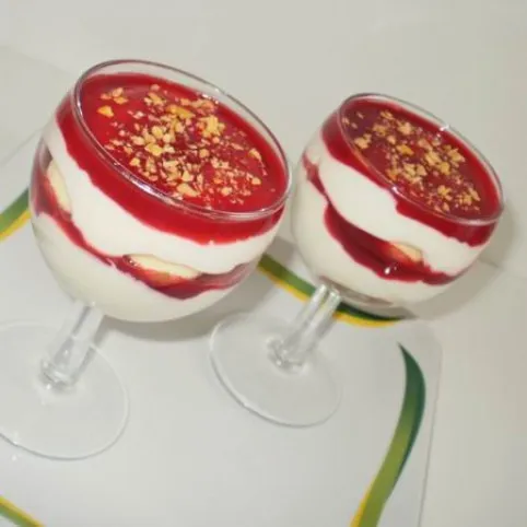 Málnás tiramisu pohárkrém recept