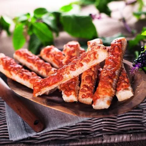 Sajtos rúd hájas tésztából recept