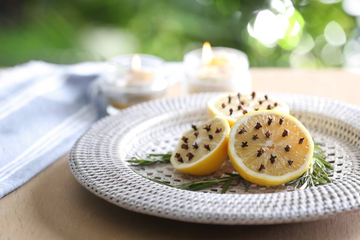 A citrom és a szegfűszeg párosa távol tartja a darazsakat, ugyanis nem bírják az illatukat / Fotó: Shutterstock