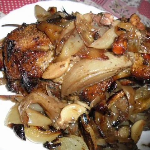 Vörösboros kacsasült recept
