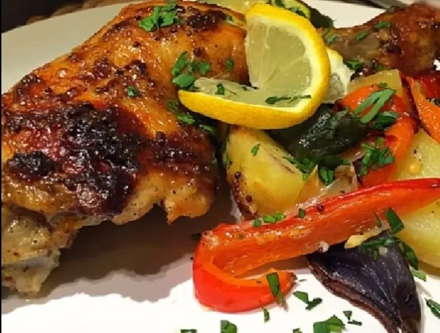 Csirkecombok zöldségágyon Gastrohobbi módra recept