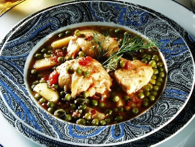 Csirke primošteni módra (Pile na primoštenski) recept