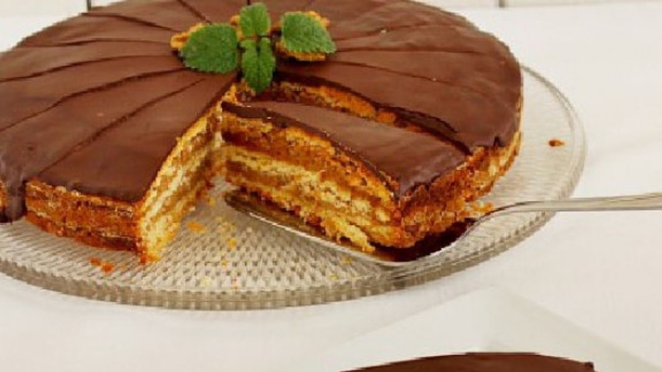 Zserbó (eredeti recept szerint tortaformában sütve)