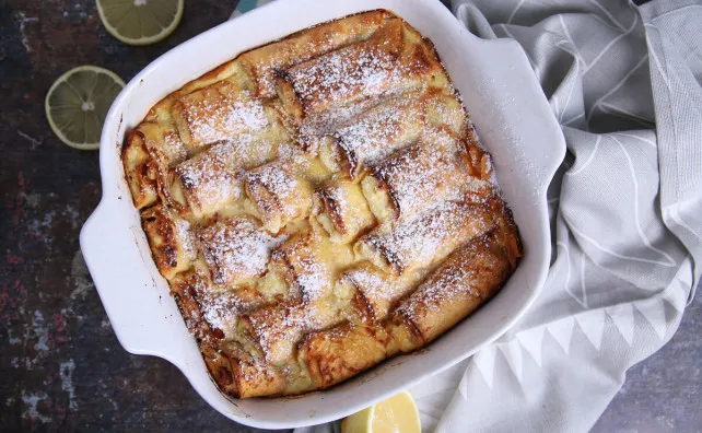 Ünnepi rakott palacsinta (bécsi túrós palancsinta) recept