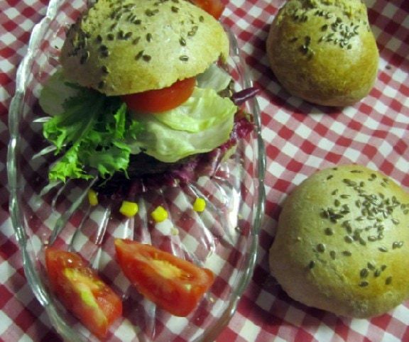 Hamburger házilag (glutén-, szója-, tejmentes) recept