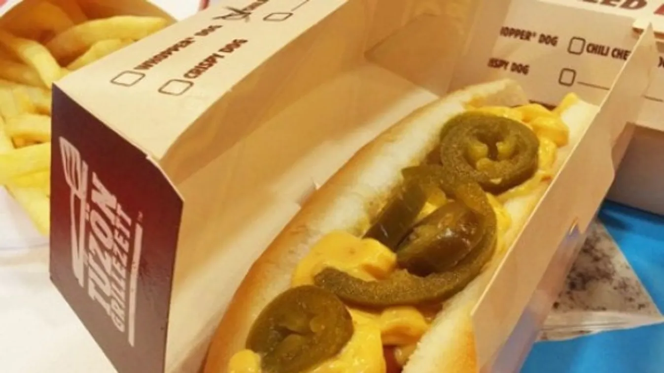 Burger King hot dog