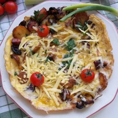 Holland paraszt omlett recept