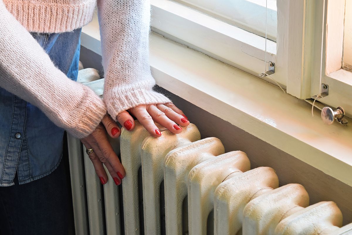 Ha radiátoros fűtésünk van, szabályozzuk annak teljesítményét. /Fotó: Shutterstock