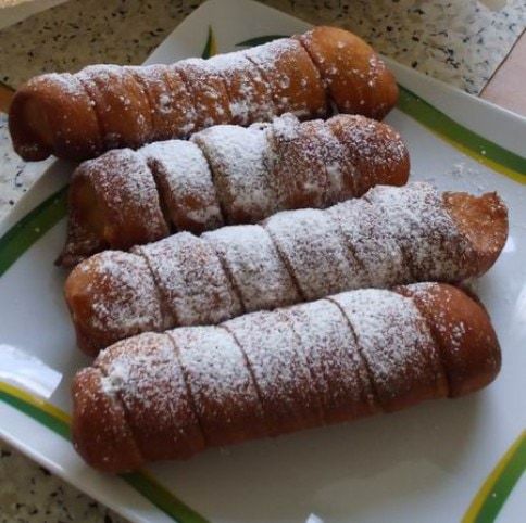 Kürtöskalács olajban sütve recept