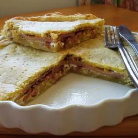 Szalonnás-tojásos pite recept