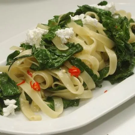 Mecseki medvehagymas tészta