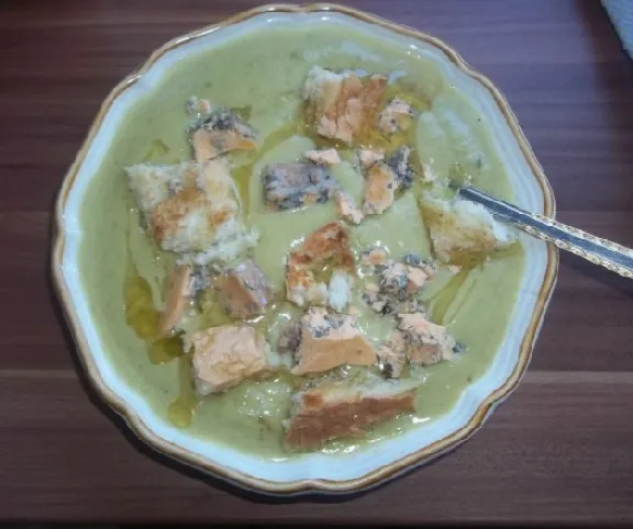 Cukkinikrémleves sajttal recept