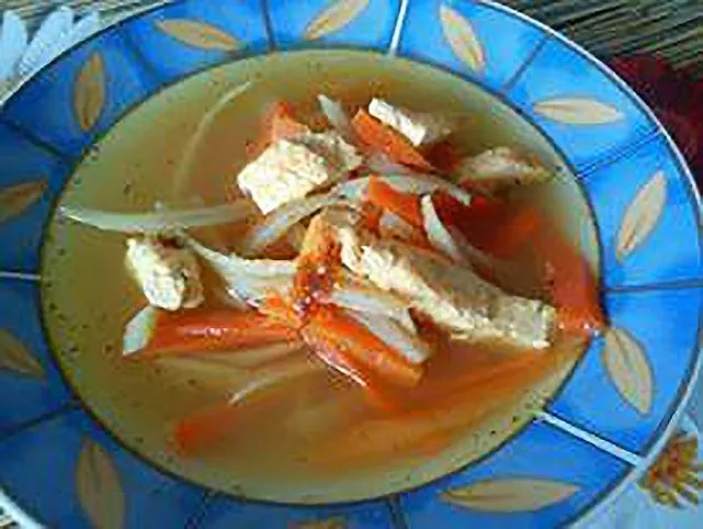 Húsleves aranykocsonyával - Mindmegette Villámverseny recept