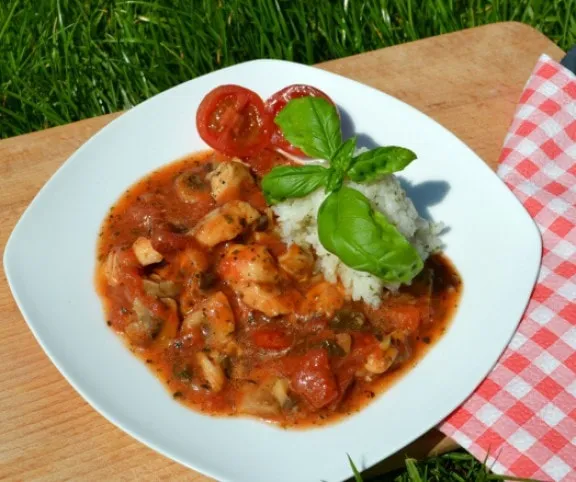 Mediterrán csirkefalatok recept