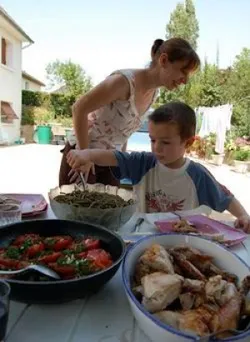 Sebő és az ő kedvenc zöldbabja