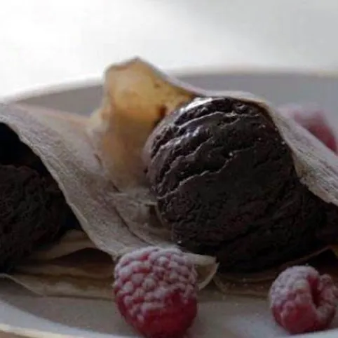 Palacsinta csokifagyival recept