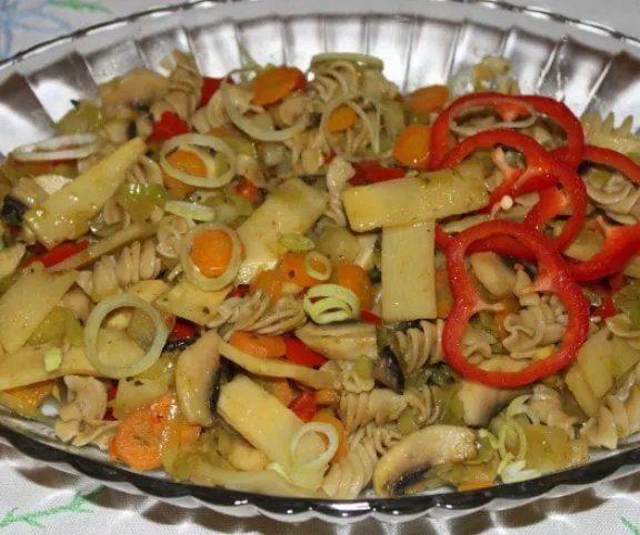 Wokban pirított zöldségek tenger gyümölcseivel (paleo recept) recept