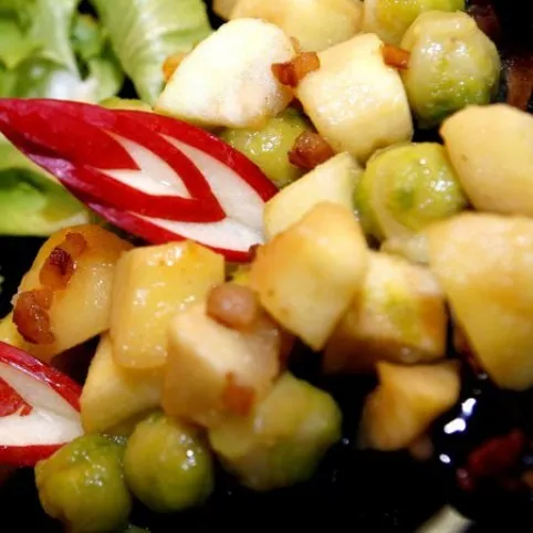 Almás kelbimbó recept