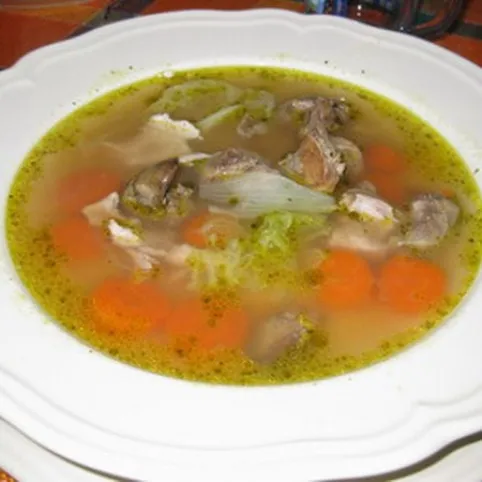 Pulyka húsleves recept