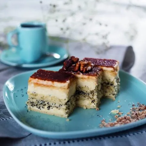 Francia mákos pirított dióval II. recept