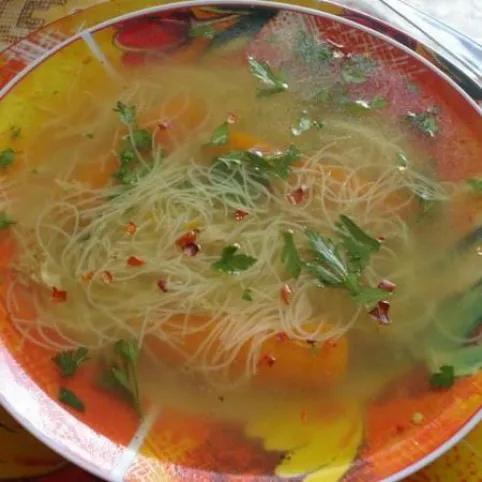 Zöldséges csirkeleves recept