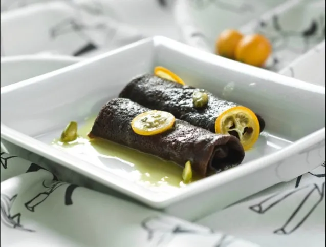 Csokoládés crêpe suzette (narancsszószos palacsinta) recept