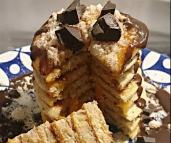Diétás zserbós palacsintatorony recept