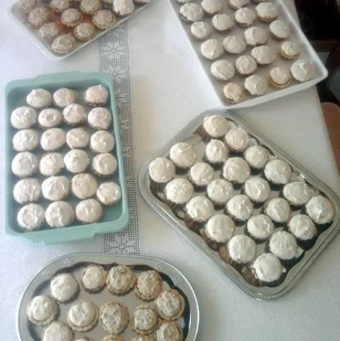 Diós kosárkák recept