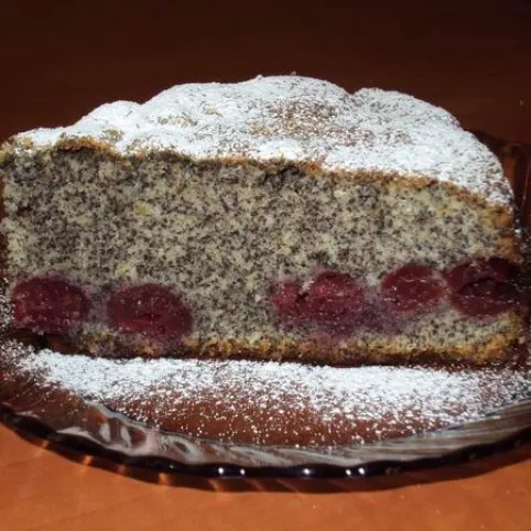 Meggyes máktorta  recept