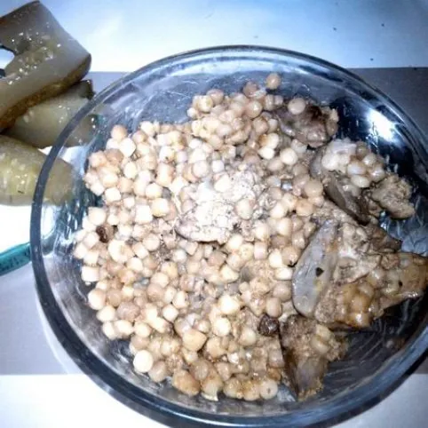 Csirkemájas tarhonya recept