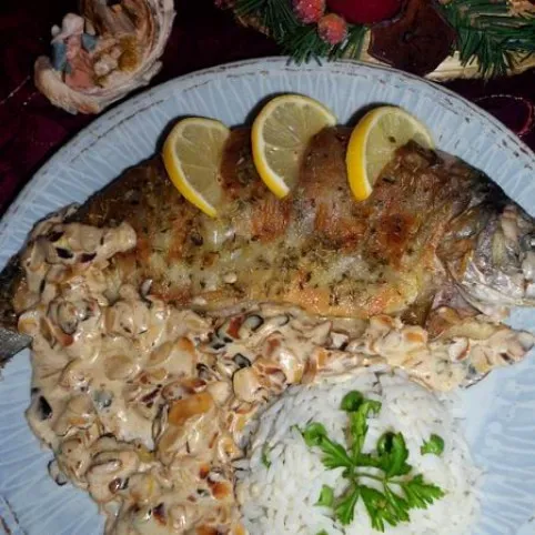 Karácsonyi pisztráng recept