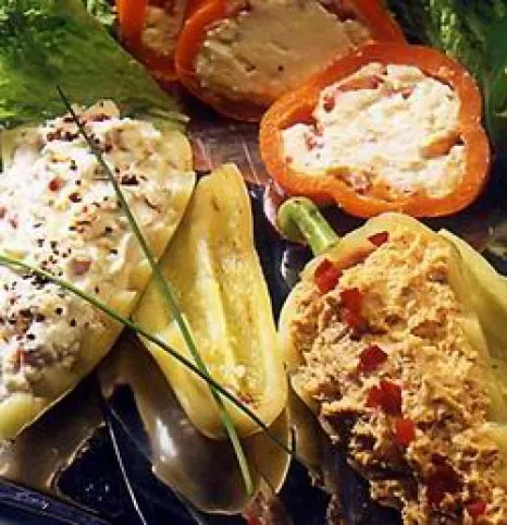 Krémmel töltött paprika recept