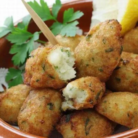 Portugál tőkehal-krokett recept