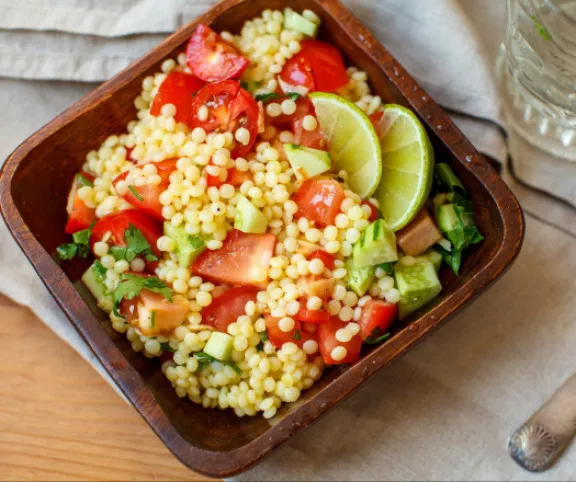 Köles tabbouleh recept