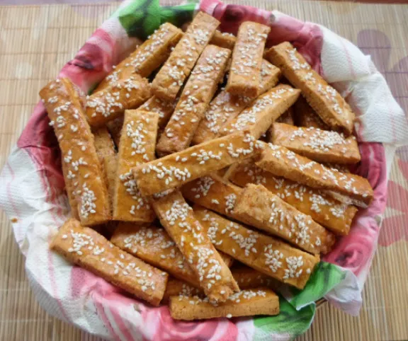 Tepertős rudacskák recept