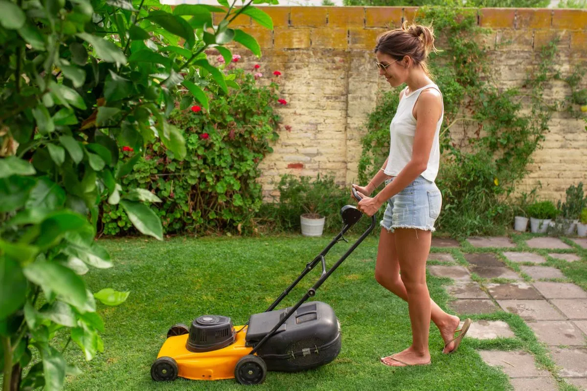 A rendszeres fűnyírás elengedhetetlen, ha szép kertet szeretnél / Fotó: Shutterstock