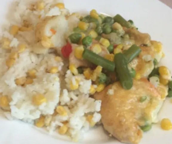 Zöldséges csirkemell sütőben recept